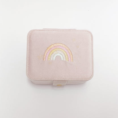 Boîte à bijoux arc en ciel