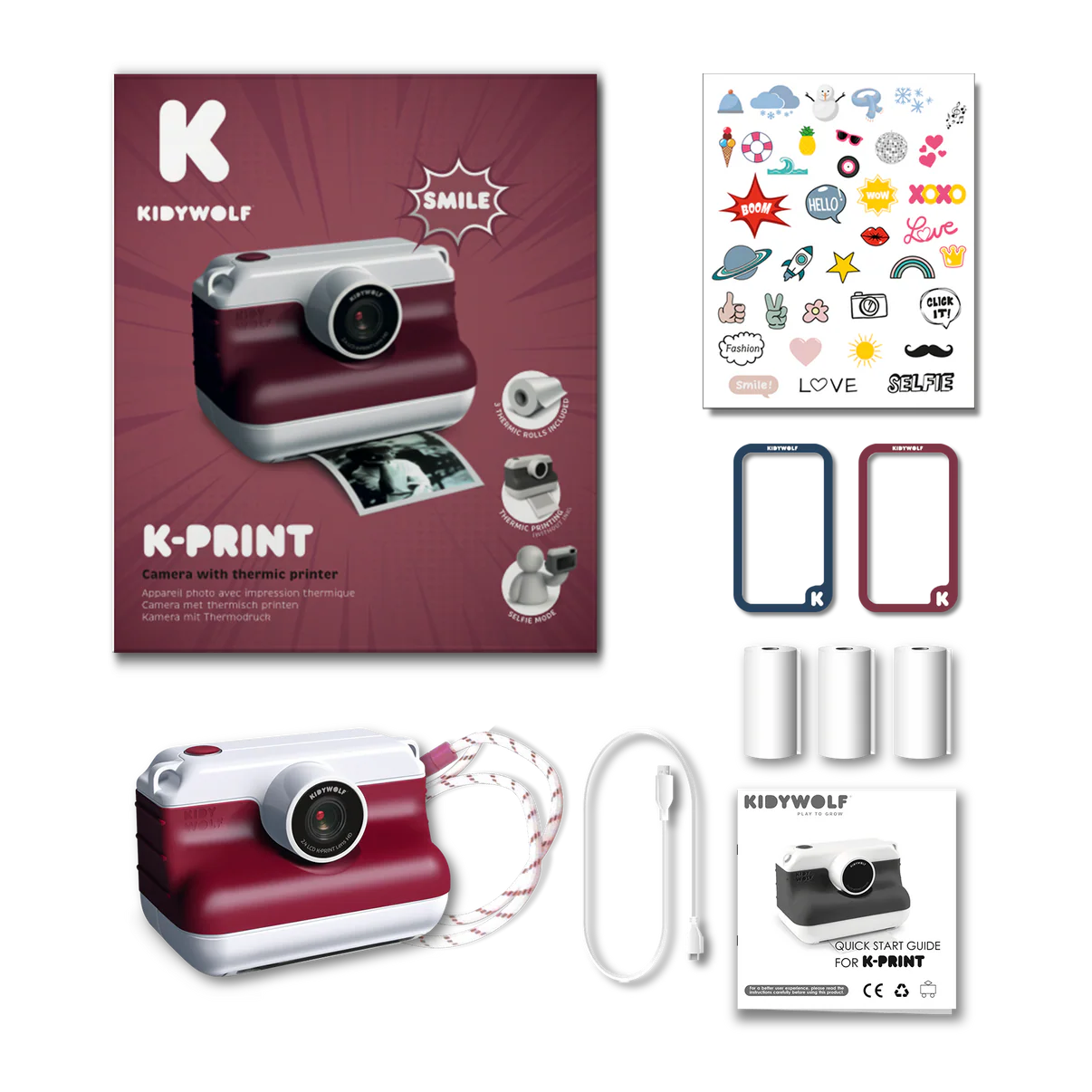 K-PRINT Appareil photo impressio thermique