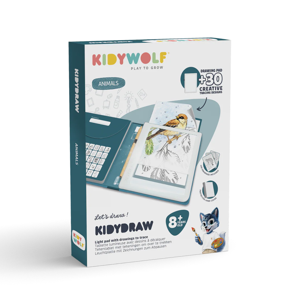 Tablette lumineuse avec dessins 8+
