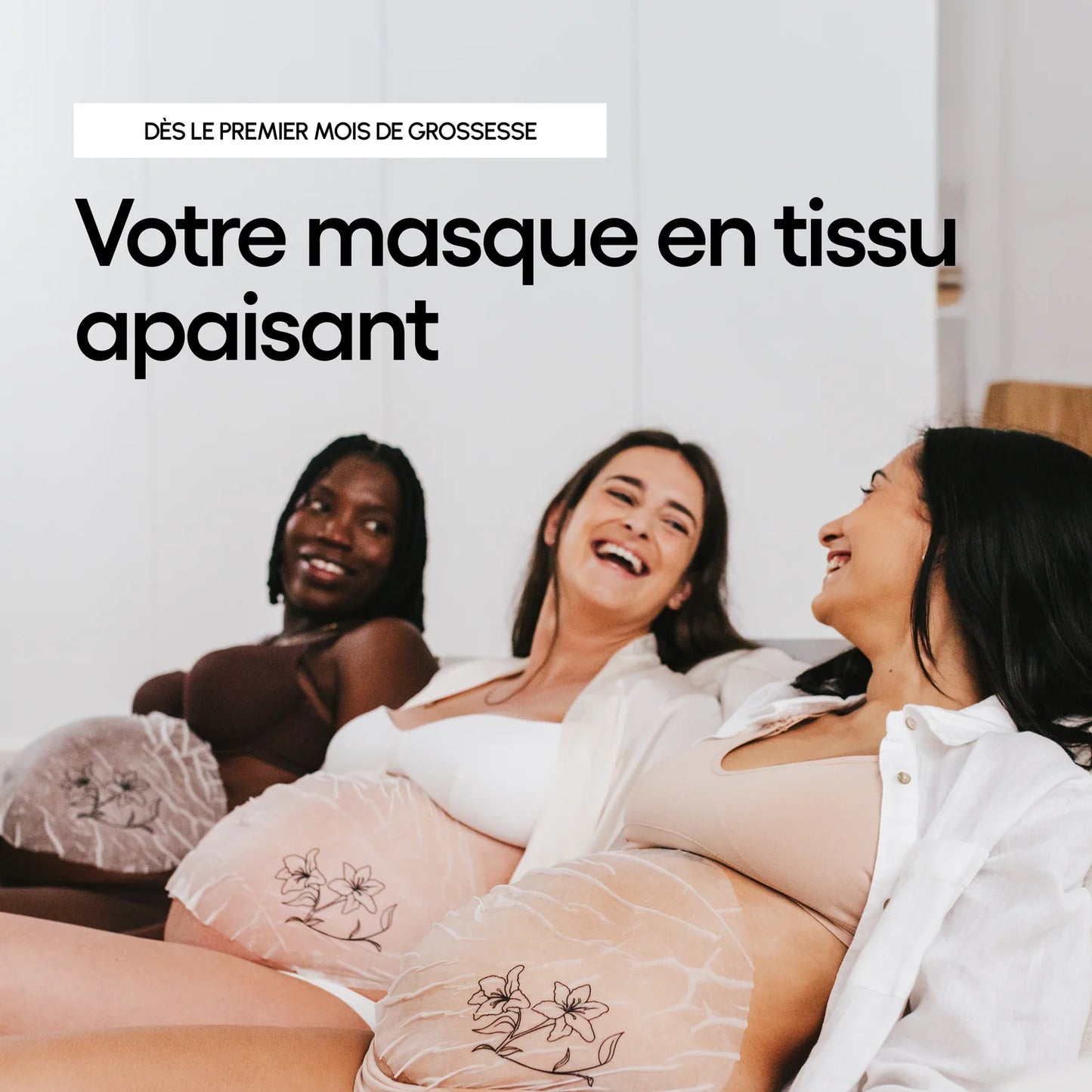 La Pause Douceur - Masque en tissu apaisant pour le ventre