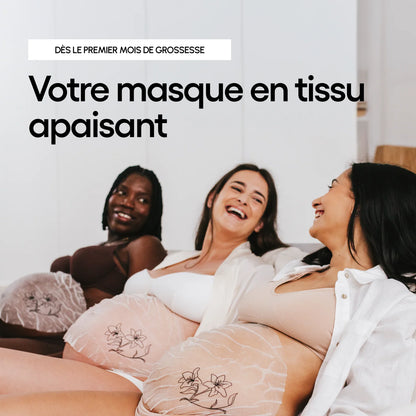 La Pause Douceur - Masque en tissu apaisant pour le ventre