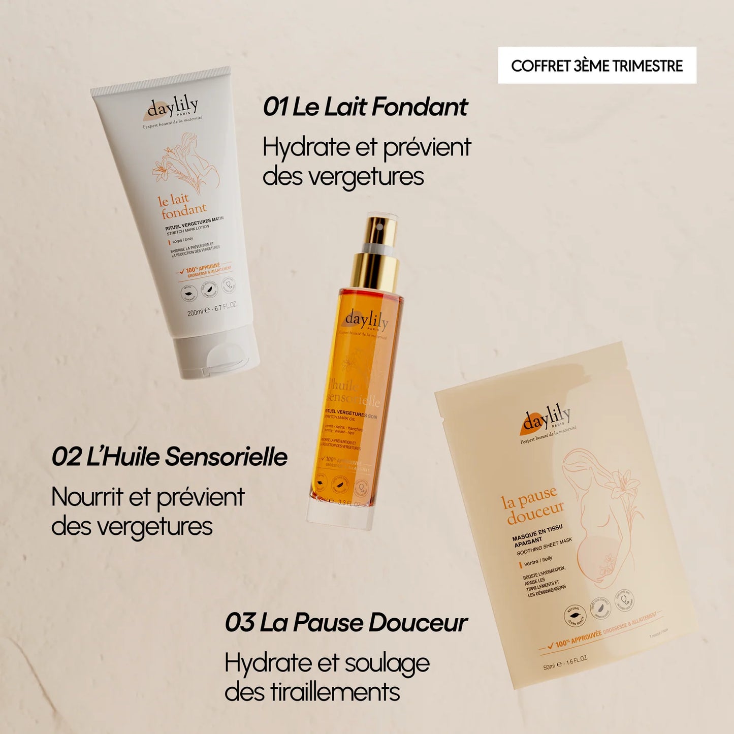 La Pause Douceur - Masque en tissu apaisant pour le ventre