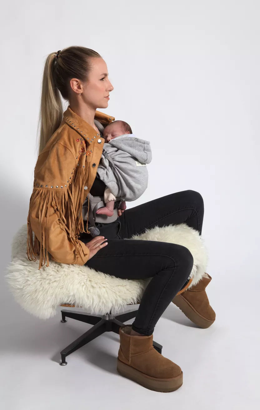HoodieCarrier 2 Uni - Porte-bébé physiologique 0-36M+