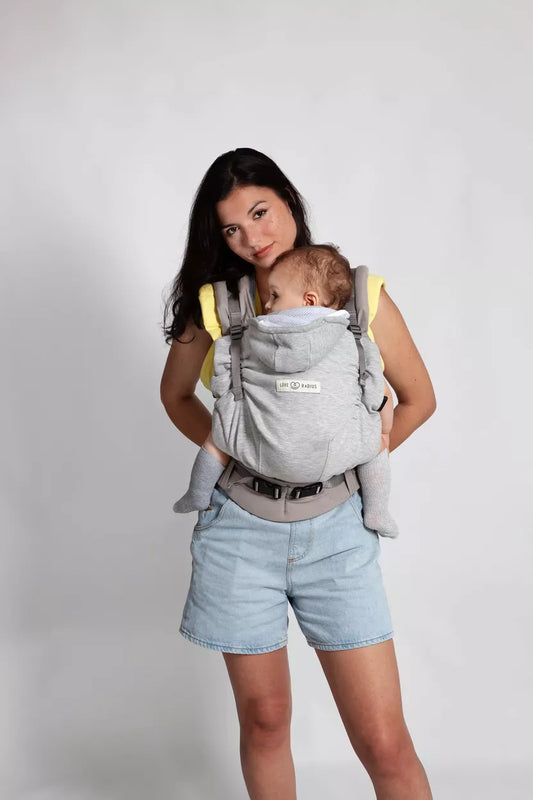 HoodieCarrier 2 Uni - Porte-bébé physiologique 0-36M+