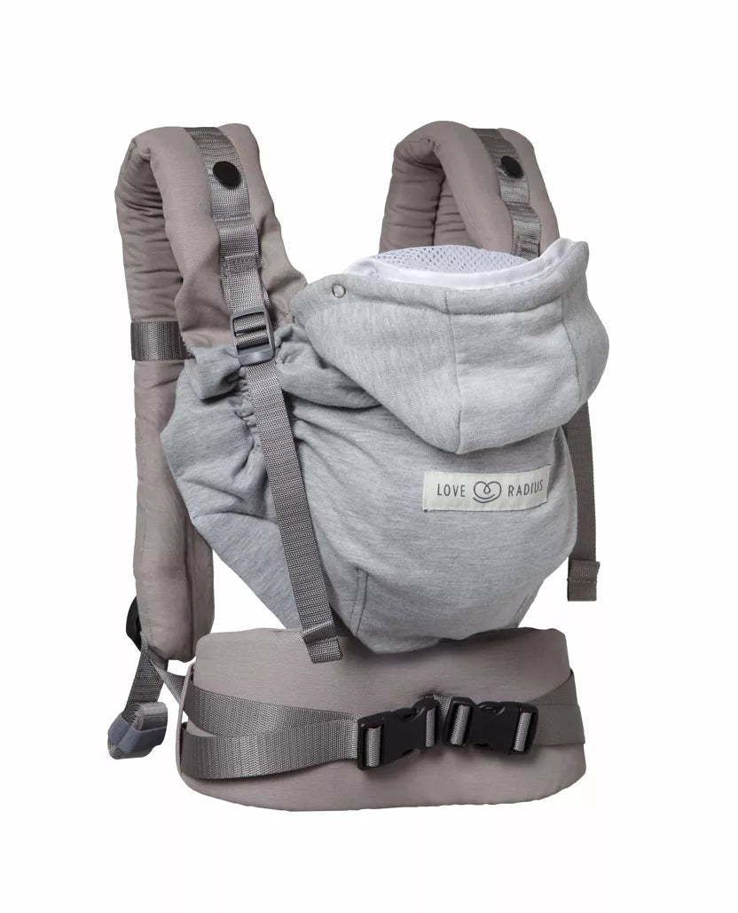 HoodieCarrier 2 Uni - Porte-bébé physiologique 0-36M+