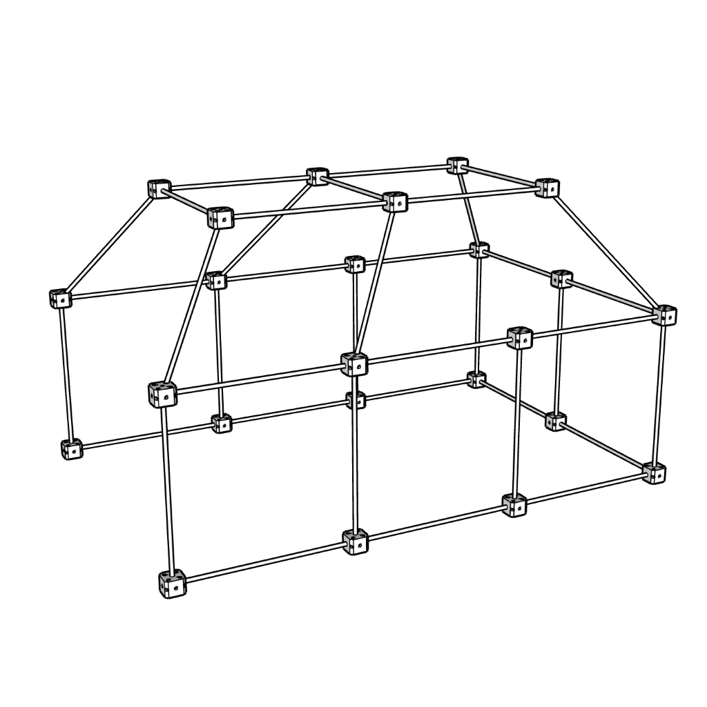 Kit cabane bois - Pack Ecureuil (72 pièces)