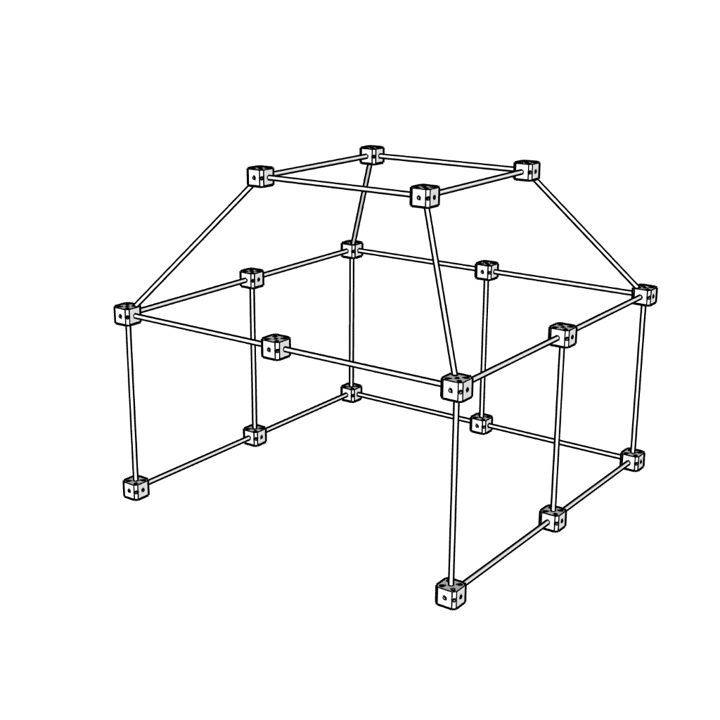 Kit cabane bois - Pack Libellule (43 pièces)