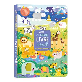 Mon très grand livre d'éveil - bébés animaux