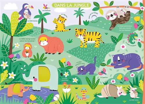 Mon très grand livre d'éveil - bébés animaux