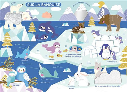 Mon très grand livre d'éveil - bébés animaux