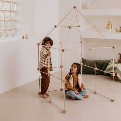 Kit cabane bois - Pack Castor (111 pièces)