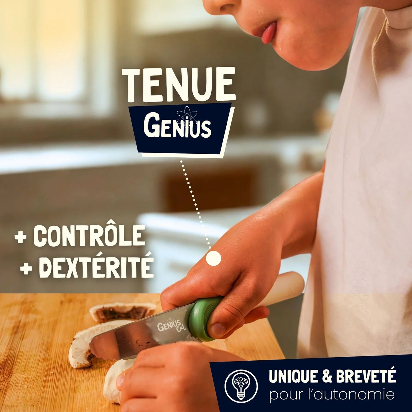 Le couteau éducatif magique d'Archi