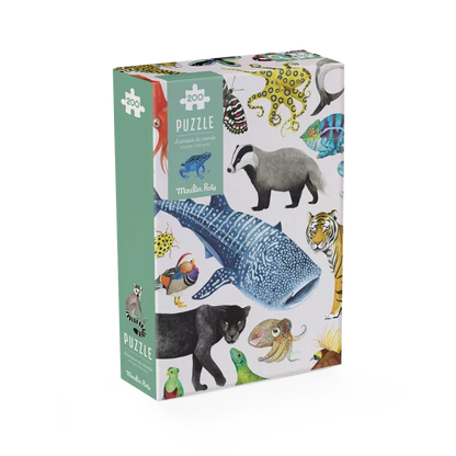 Puzzle Les animaux du monde (200 pièces)