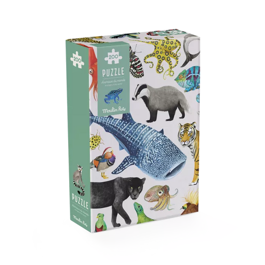 Puzzle Les animaux du monde (200 pièces)