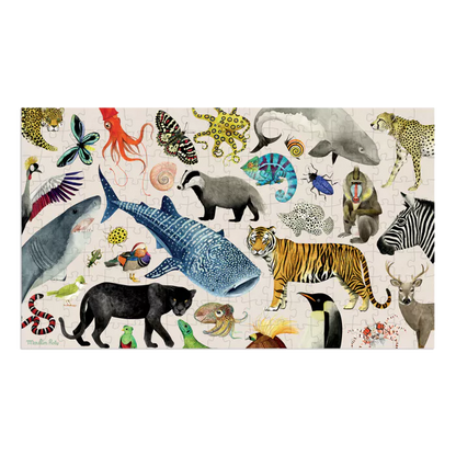 Puzzle Les animaux du monde (200 pièces)