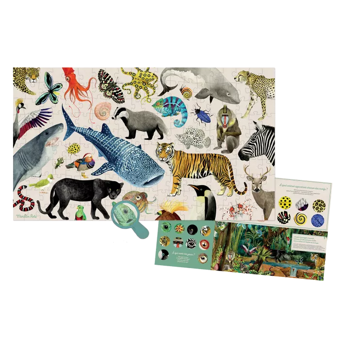 Puzzle Les animaux du monde (200 pièces)