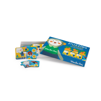 10 Puzzles histoires