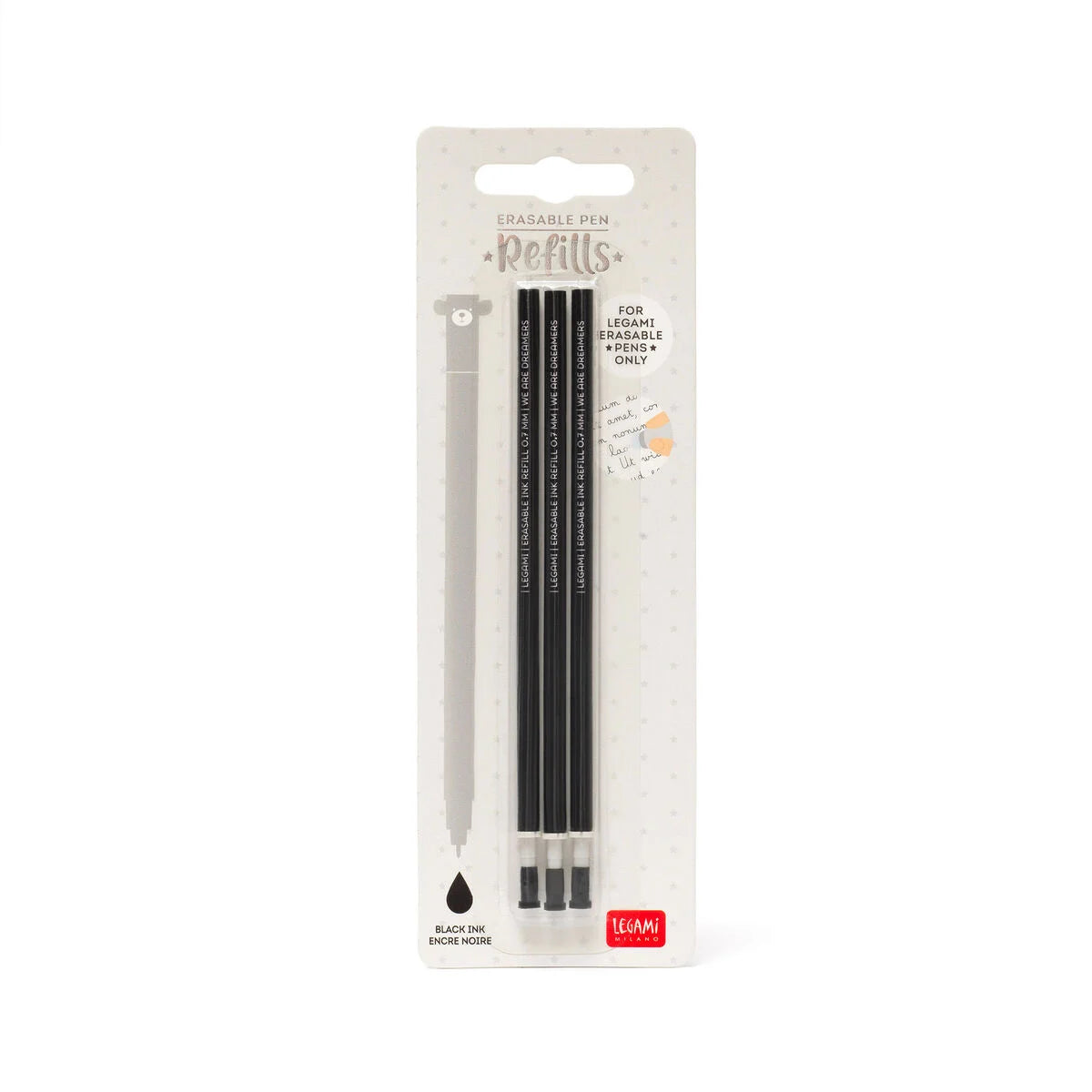 Recharges pour stylos à encre gel Legami
