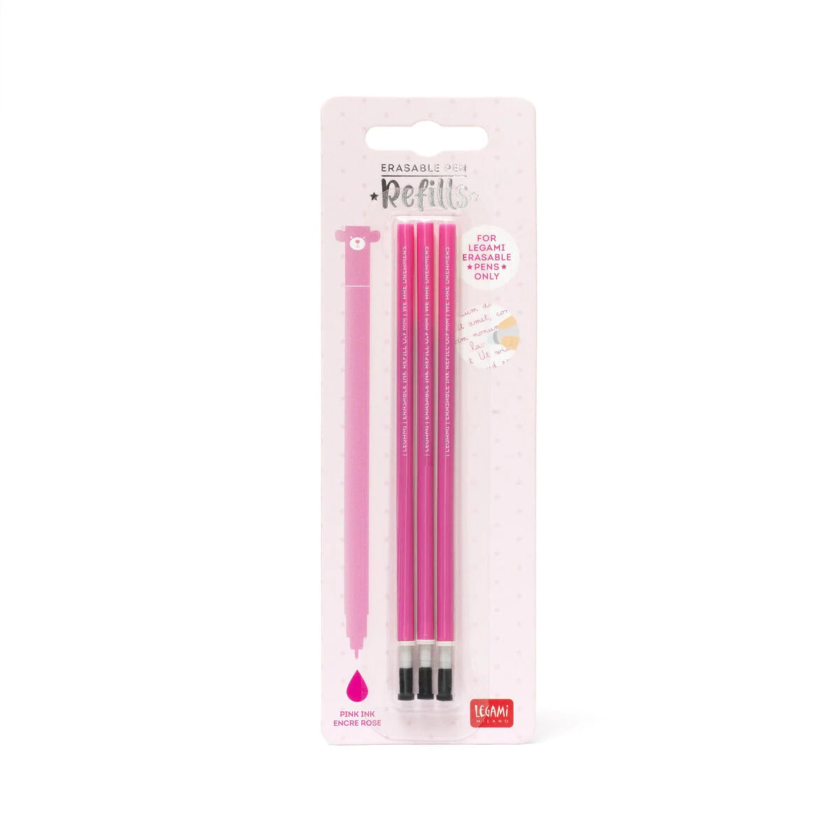 Recharges pour stylos à encre gel Legami