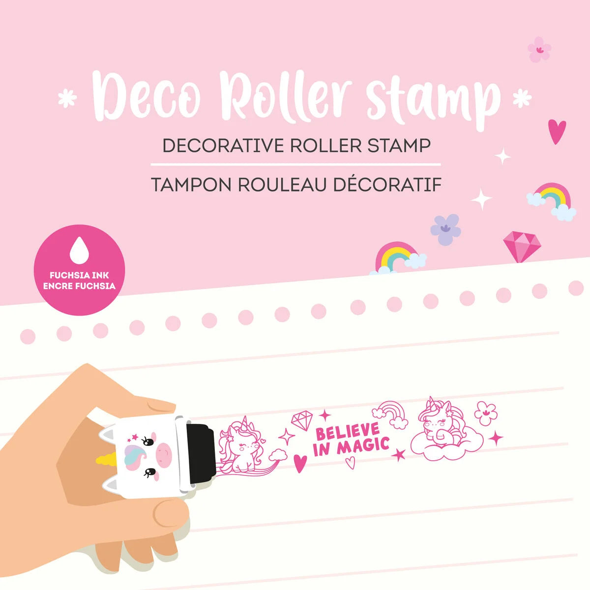 Tampon Rouleau Décoratif