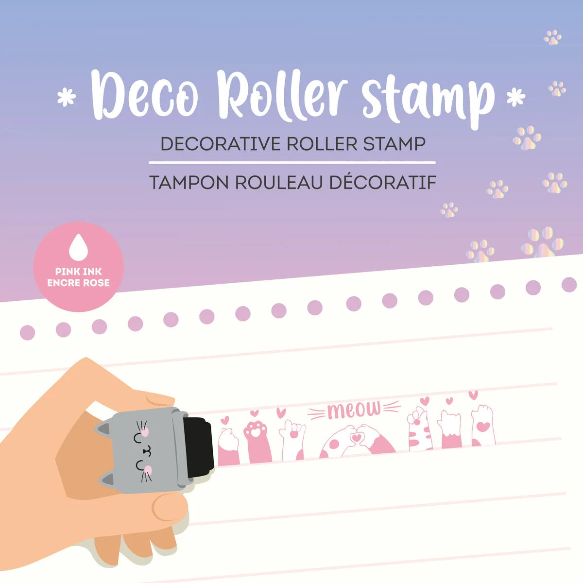 Tampon Rouleau Décoratif