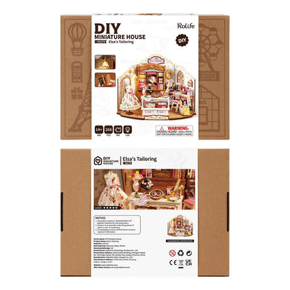 Maison miniature Rolife DIY - Couture d'Elsa DG178