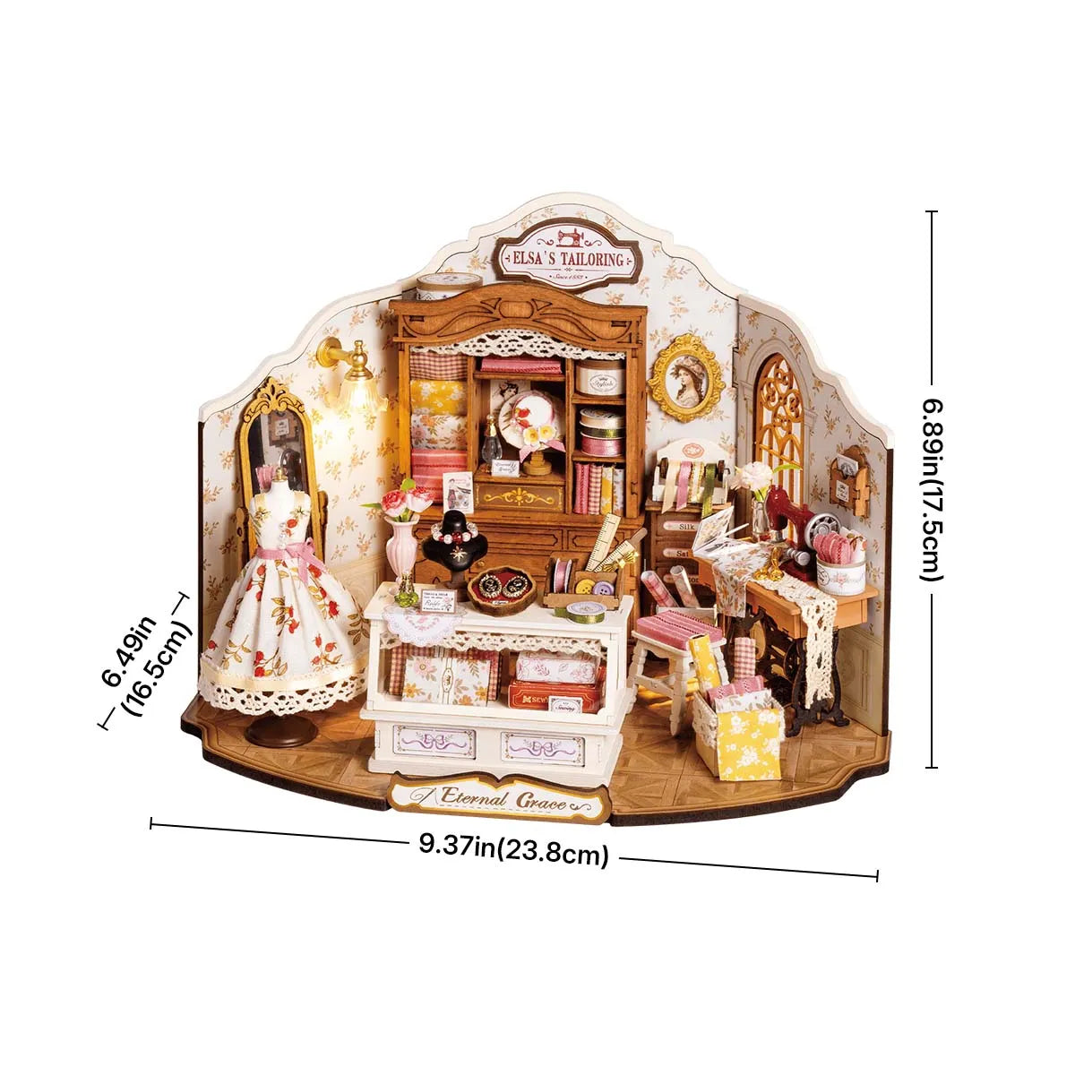 Maison miniature Rolife DIY - Couture d'Elsa DG178