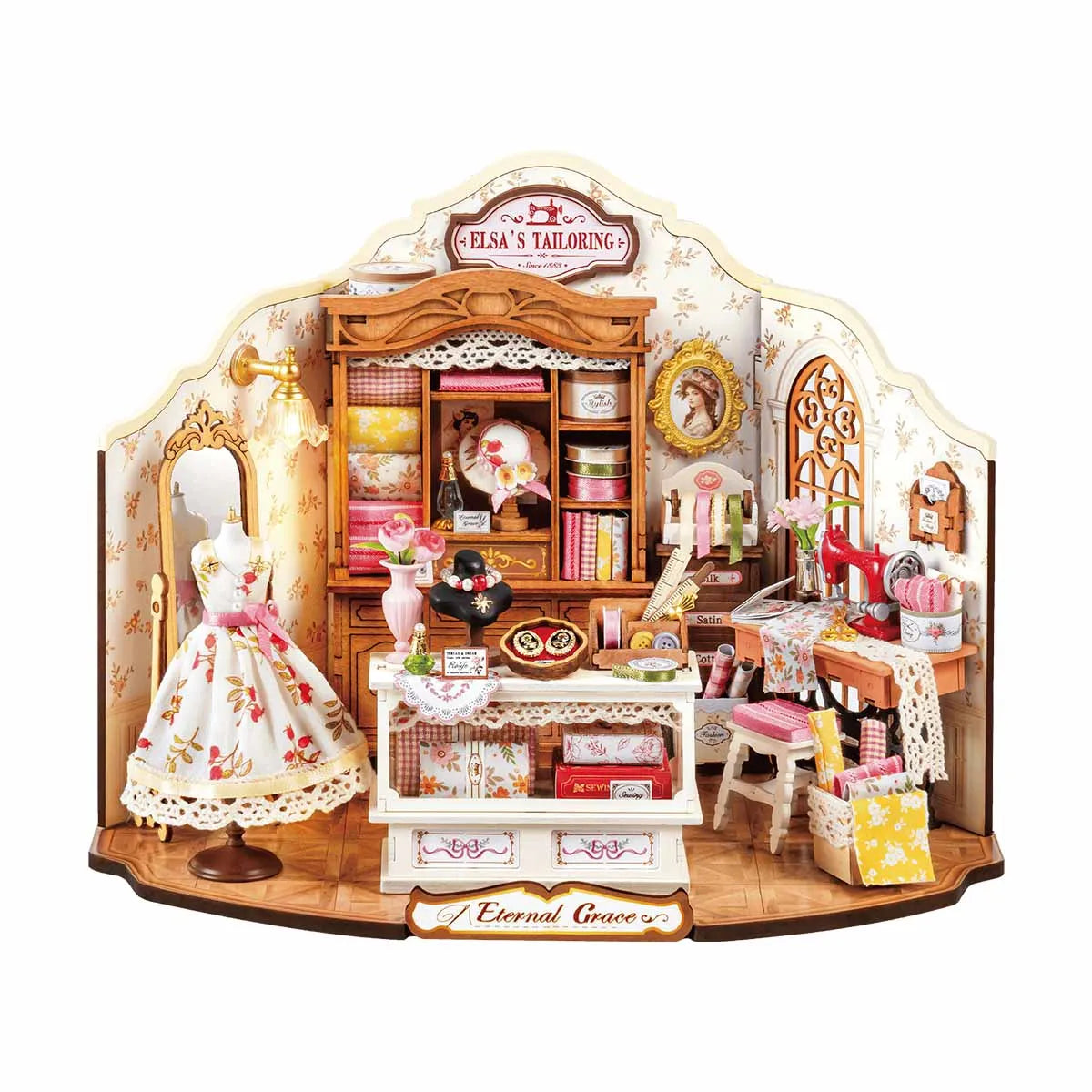 Maison miniature Rolife DIY - Couture d'Elsa DG178