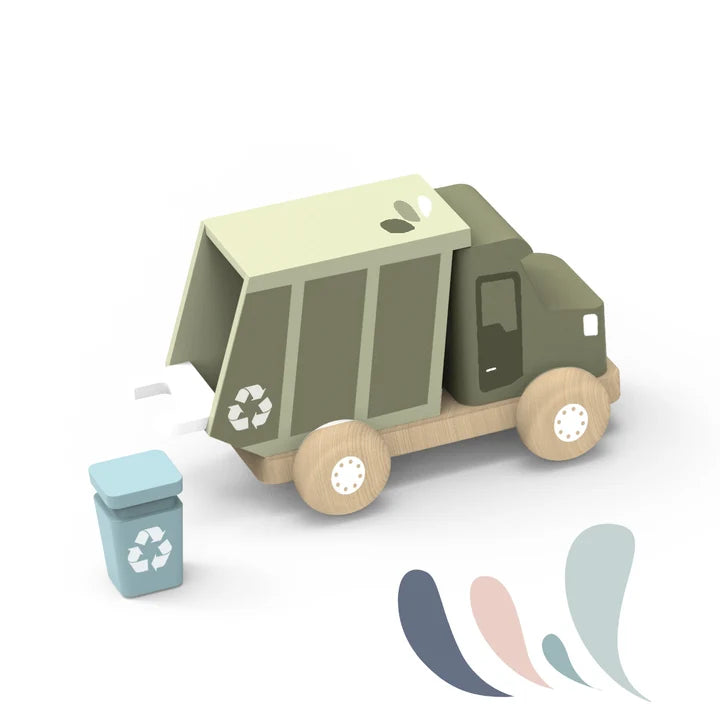 Camion poubelle Speedy Monkey