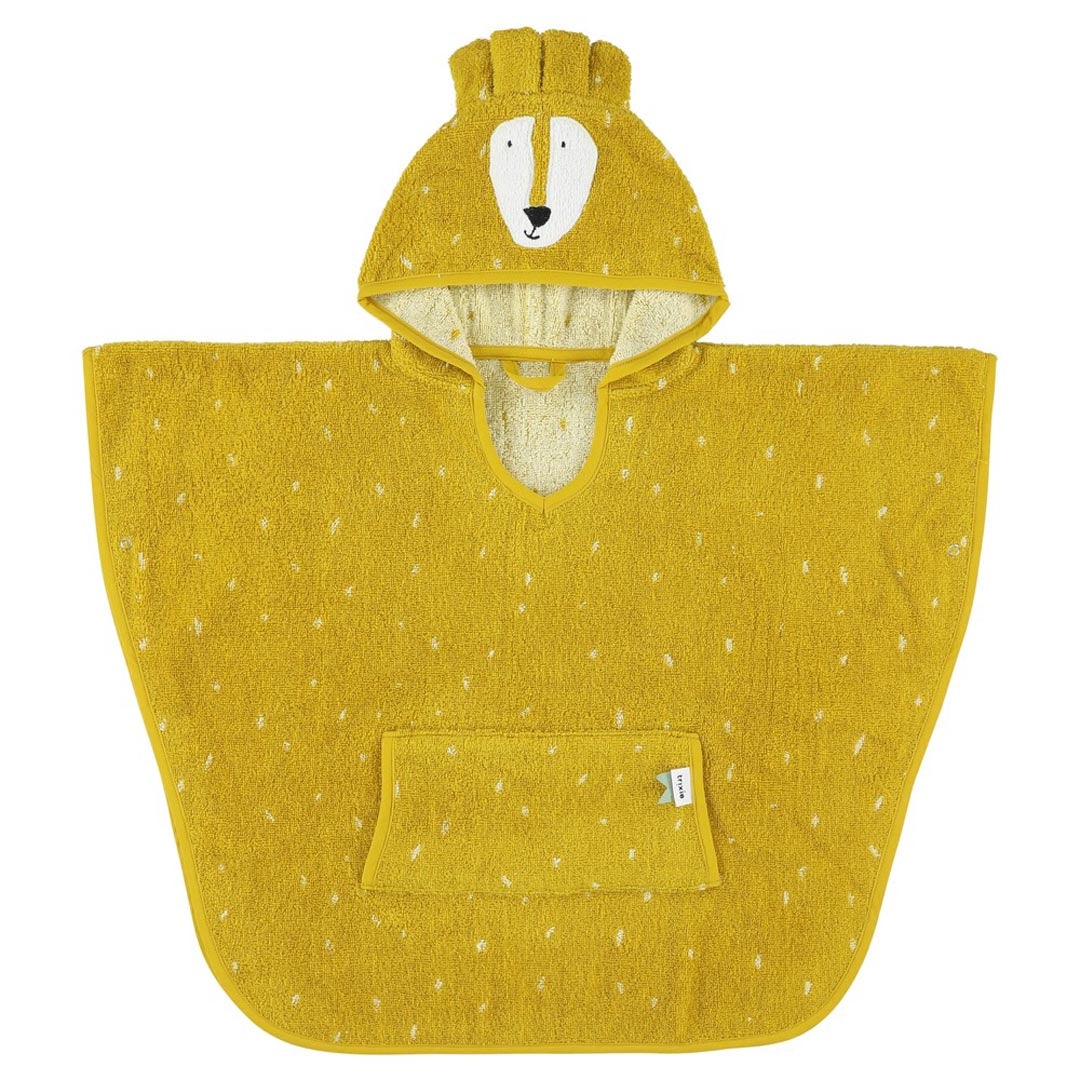 Poncho à tête d'animal