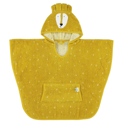 Poncho à tête d'animal