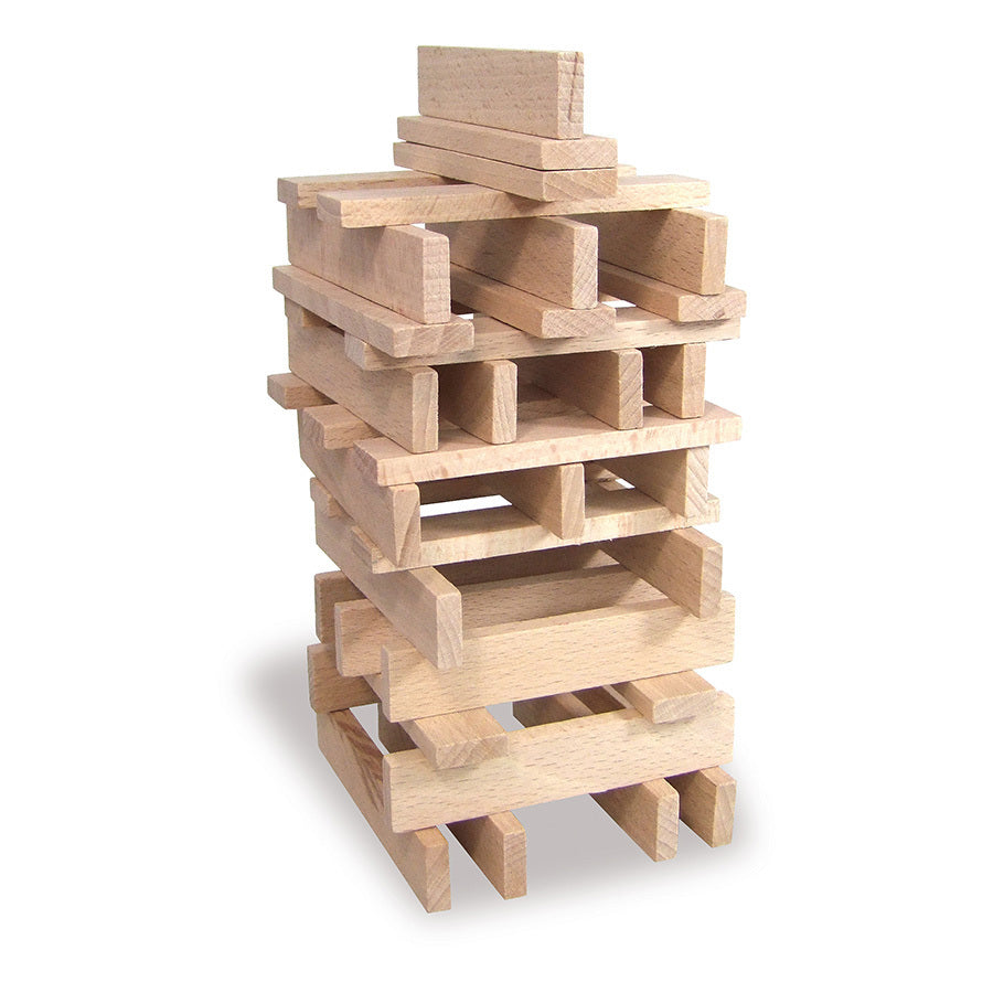 Batibloc Classic - Jeu de construction - 100 planchettes en bois