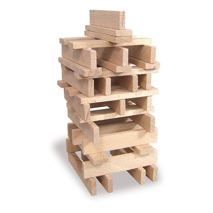 Batibloc Classic - Jeu de construction - 100 planchettes en bois