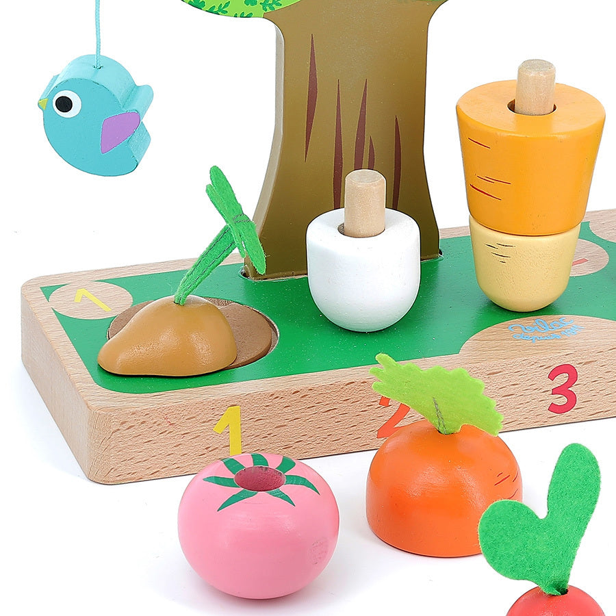 Jouet d’éveil, J'apprends à compter Les légumes