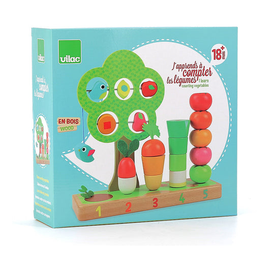 Jouet d’éveil, J'apprends à compter Les légumes