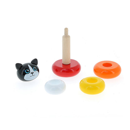 Empilable en bois, Minou
