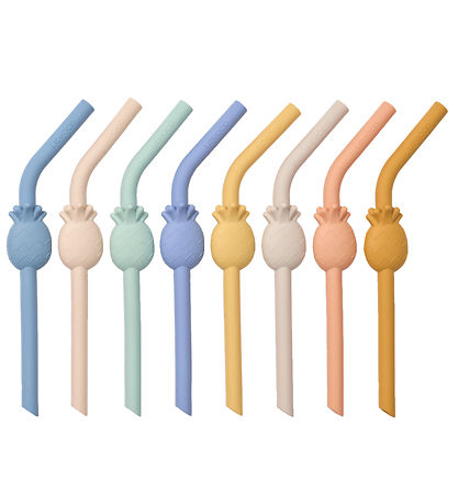 Paille ananas en silicone
