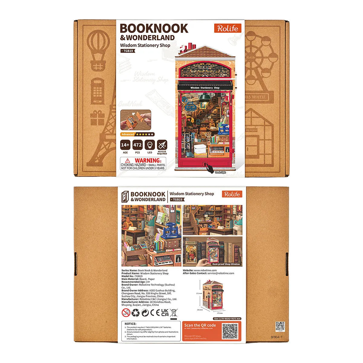 Magasin de papeterie Wisdom TGB19