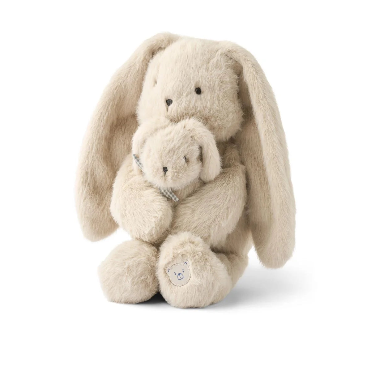 BERTO ET BÉBÉ LAPIN EN PELUCHE