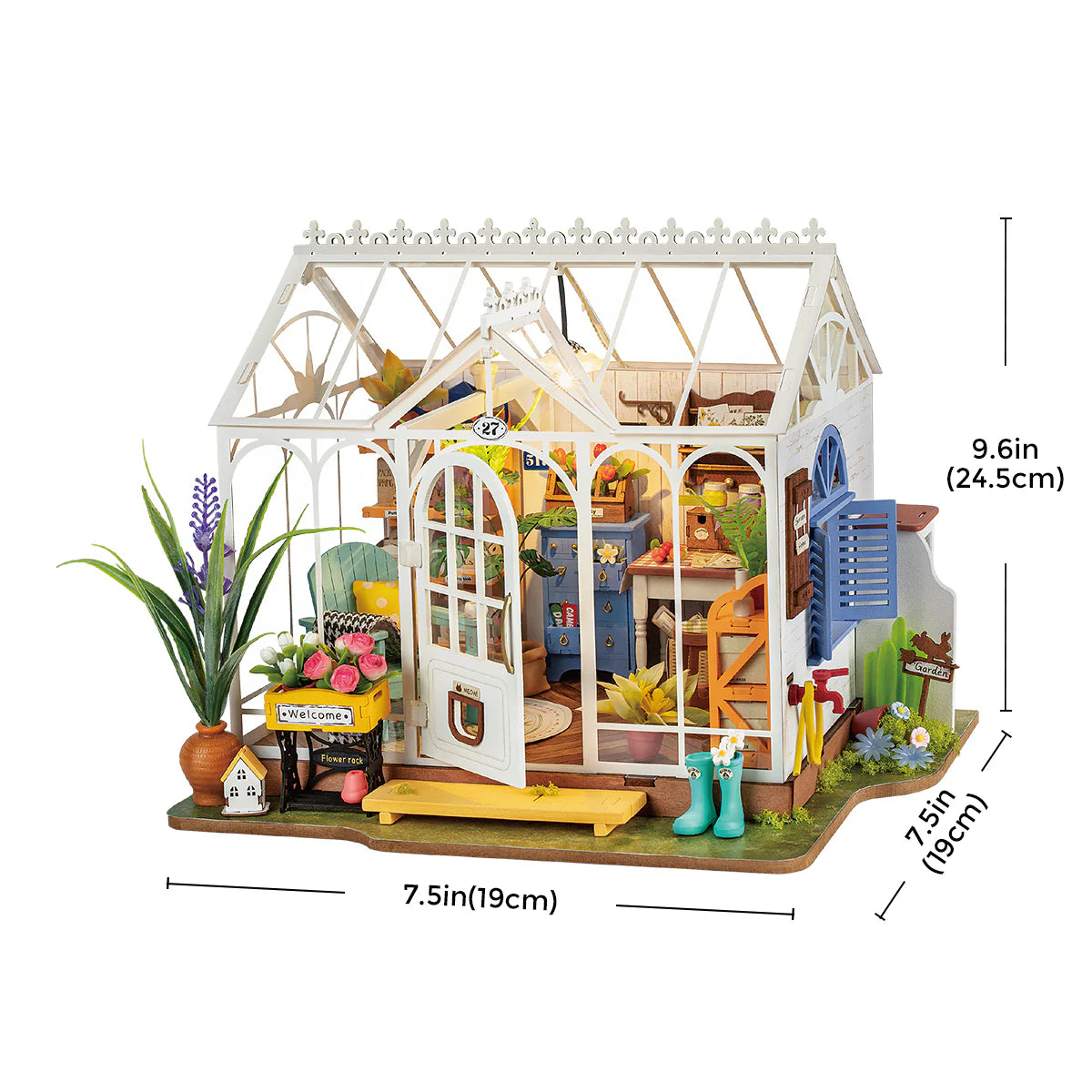 Maquette Rolife DG163 La petite maison de jardin