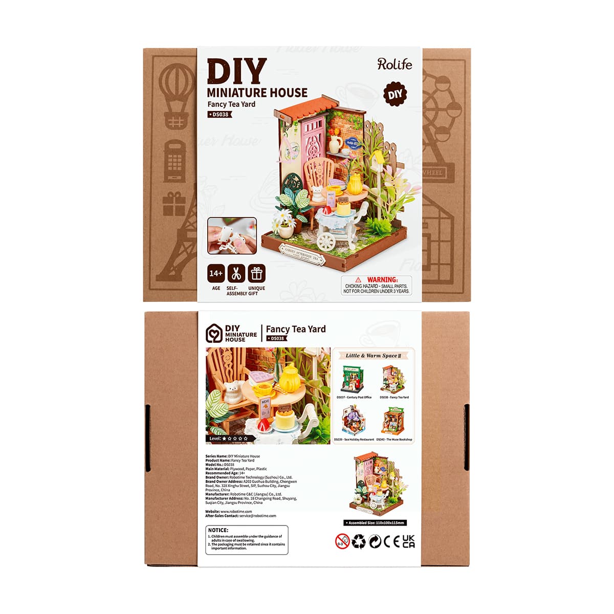 Maquette Rolife DS038 FANCY TEA YARD