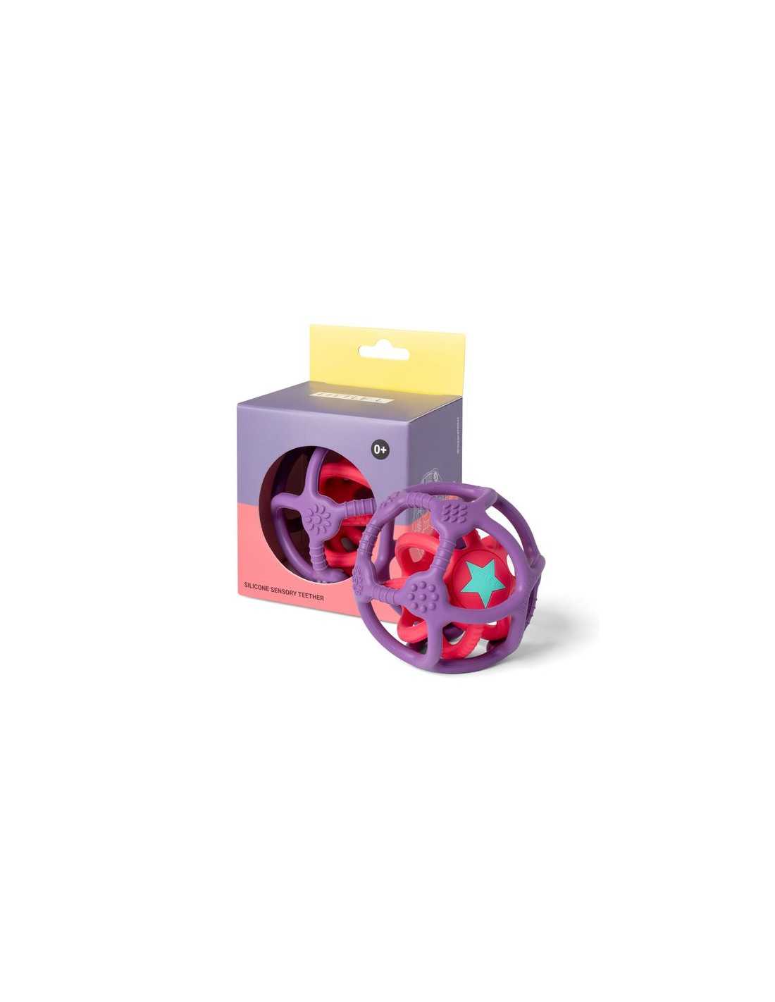 2 balles sensorielles silicone