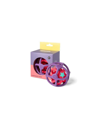 2 balles sensorielles silicone