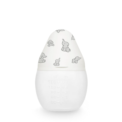 Biberon silicone médical - Eléphants