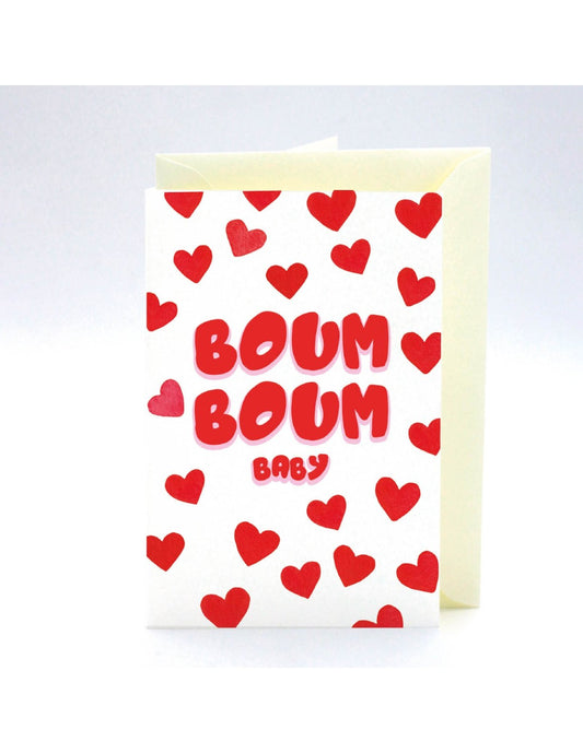 Carte anniversaire Boum Boum baby