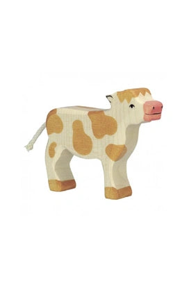 Figurine en bois - Veau