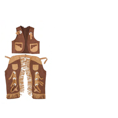 Cowboy veste et chaps