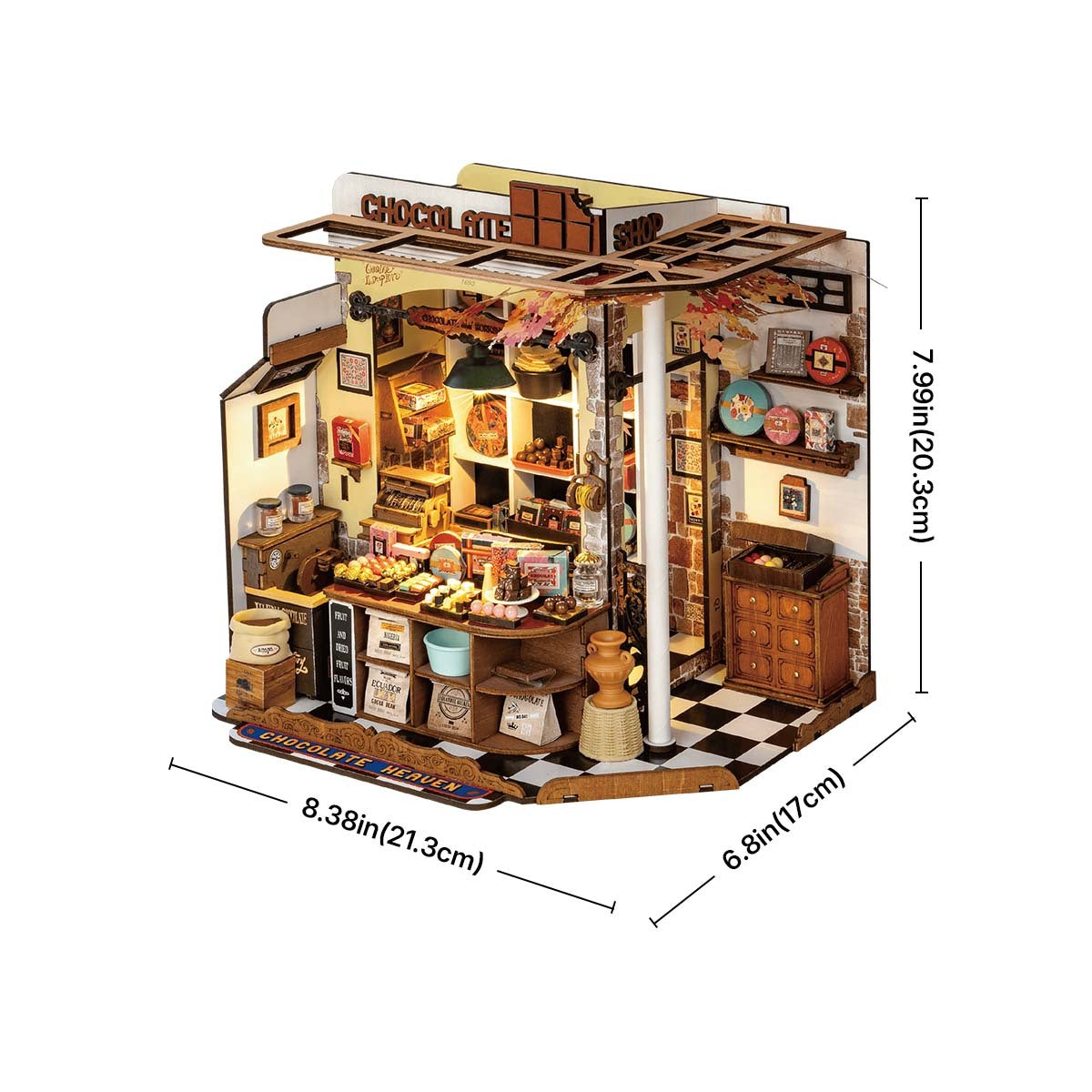Rolife DIY Miniature House - Henry's Chocolate DG174