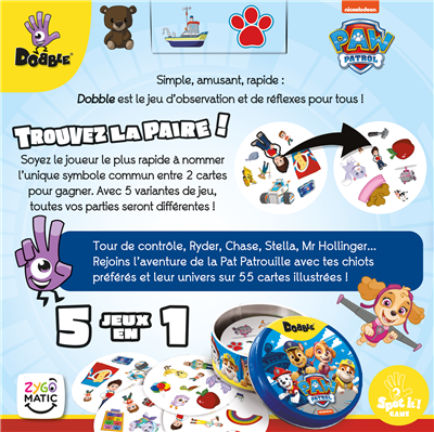 Dobble : Pat Patrouille