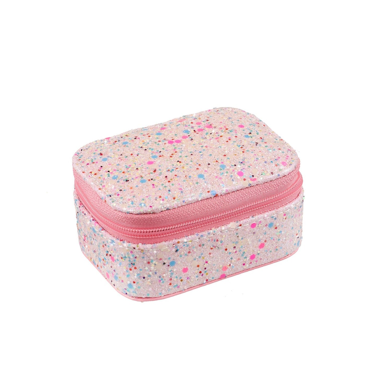 Mini-boîte à bijoux pailletée confettis